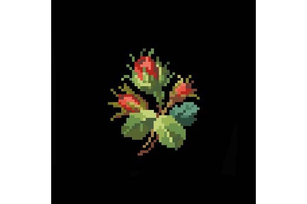 Дизайн (схема для вишивання) "Rose (Троянди)" EP002